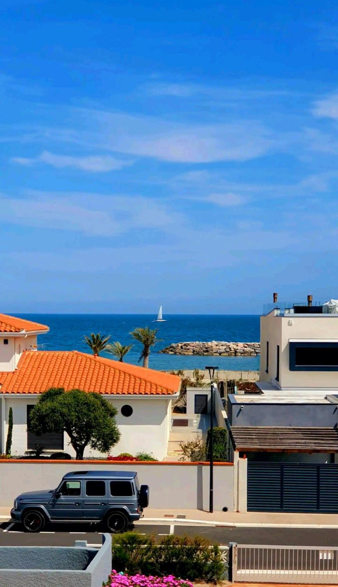 La Plage Du Lido - Front De Mer - Travaux Recents Ле-Баркарес Екстер'єр фото